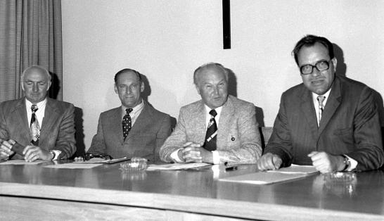 Landrat und Gemeinde-Bürgermeister