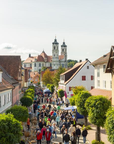 Markt in Ottobeuren Bildnachweis: Louis Zuchtriegel