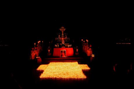 Nacht der Lichter in der Basilika Ottobeuren (c) Pfarrei Ottobeuren Nacht der Lichter in der Basilika Ottobeuren (c) Pfarrei Ottobeuren
