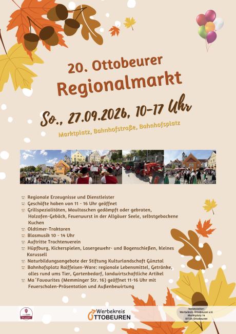 Regionalmarkt Ottobeuren 2026 Regionalmarkt Ottobeuren 2026