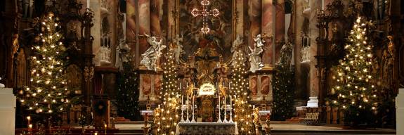 Basilika Weihnachtszeit