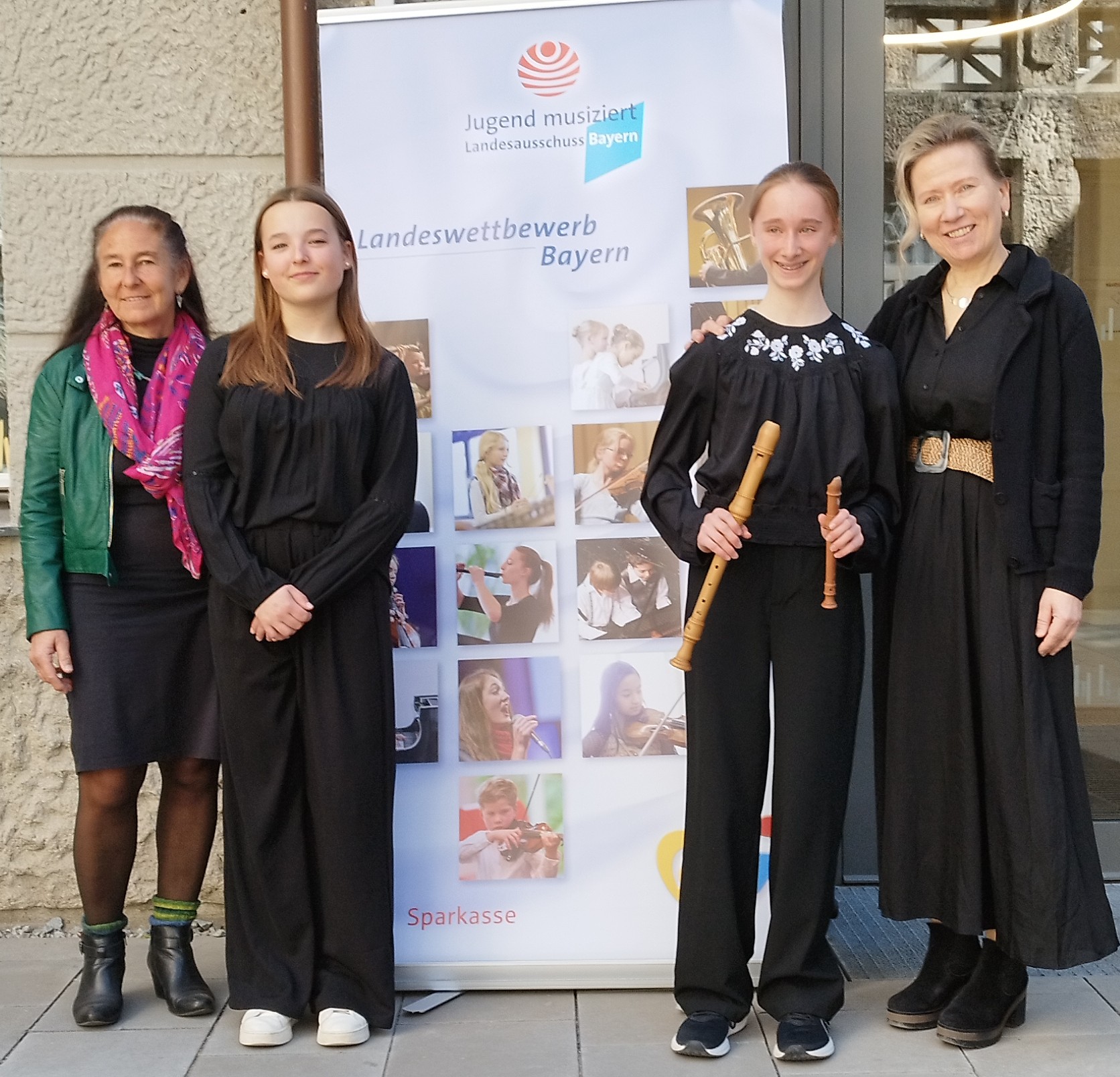 v.l.n.r. S. Jutz-Miltschitzky, E. Nesges, T. Heinzmann, K. Lapsit-Hanel